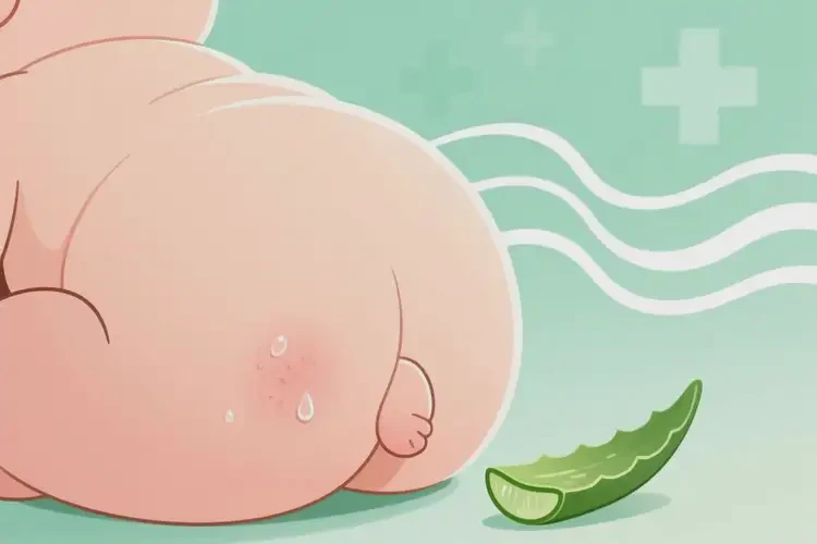 婴儿肛周经常长湿疹能治好吗(图1)