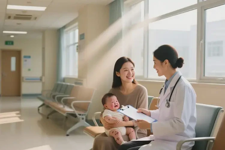 宝宝肚子经常起湿疹能治好吗(图4)