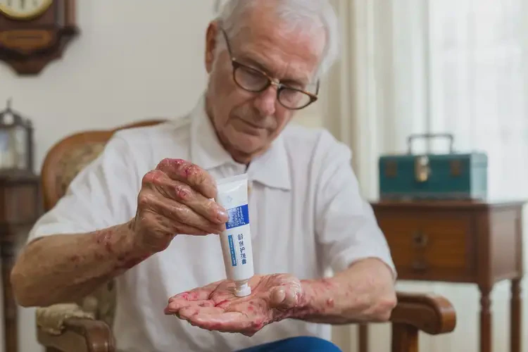 老年人手上偶尔起湿疹可以治好吗(图3)