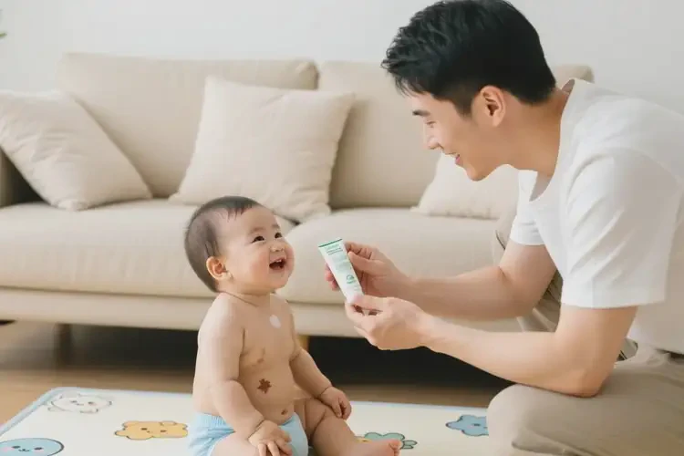 宝宝屁股上起湿疹能治好吗(图3)