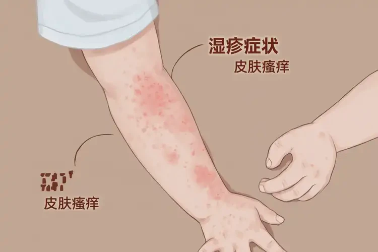 少儿全身出现湿疹能够彻底治愈吗(图4)