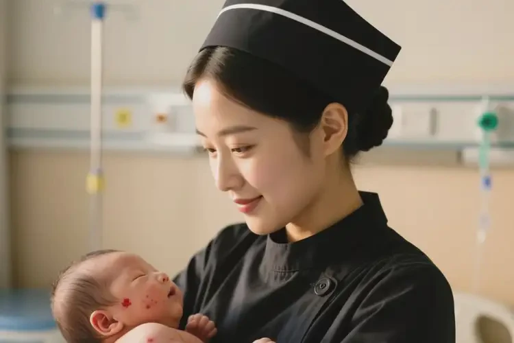 婴儿面部偶尔长湿疹能治好吗(图3)