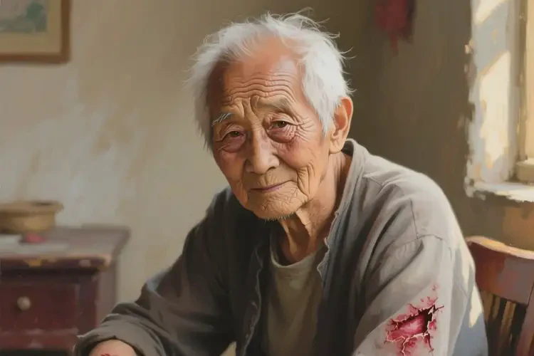 老人手臂上长湿疹能彻底自愈吗(图2)