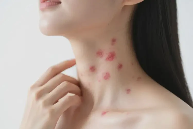 女性脖子上容易长湿疹可以治好吗(图4)