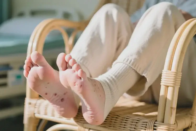 老年人脚上容易长湿疹可以治好吗(图3)