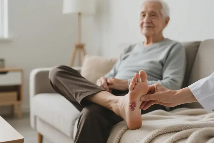 高龄老人脚上偶尔起湿疹可以治好吗(图2)