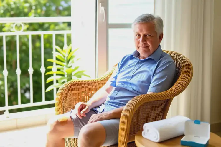 高龄老人大腿上长湿疹可以治好吗(图1)