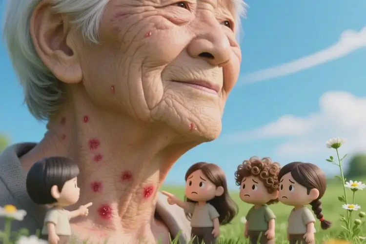 高龄老人脖子长湿疹可不可以彻底自愈(图2)