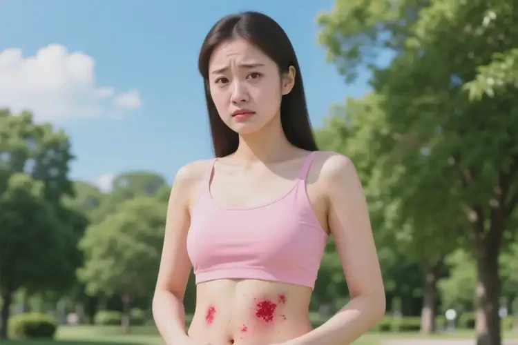 女生肚子上有湿疹能彻底自愈吗(图4)