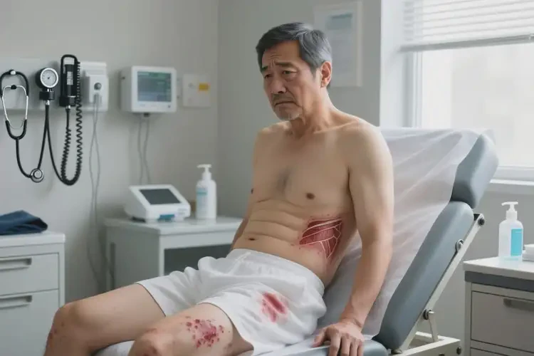 男性屁股偶尔长湿疹可以治好吗(图3)