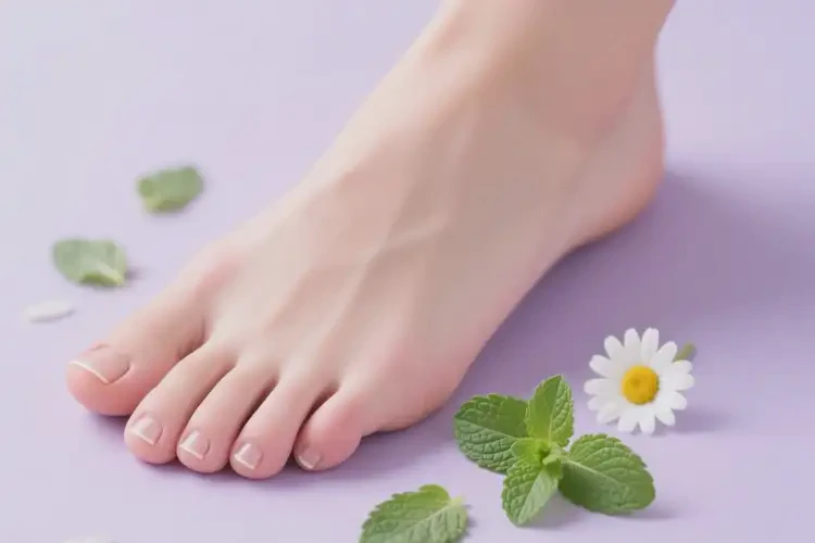 女人脚上容易长湿疹可以治好吗(图1)