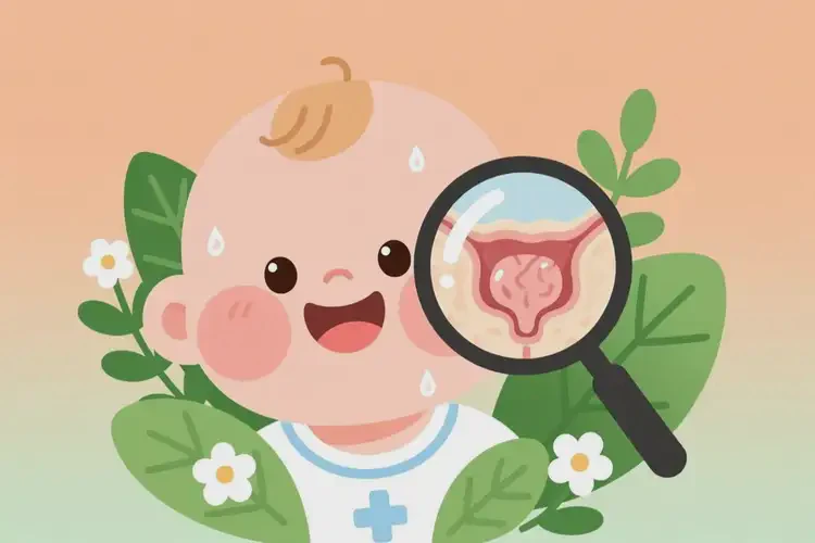 小儿肛周出现湿疹可以治好吗(图1)