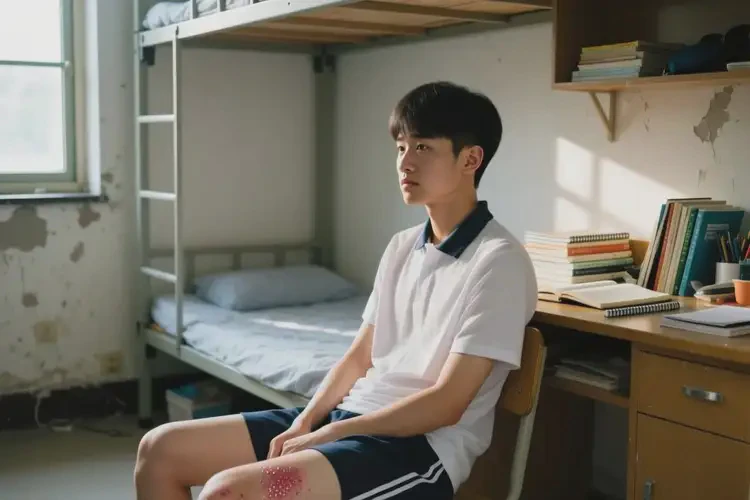 大学生大腿上容易起湿疹不管它会自己自愈吗(图4)