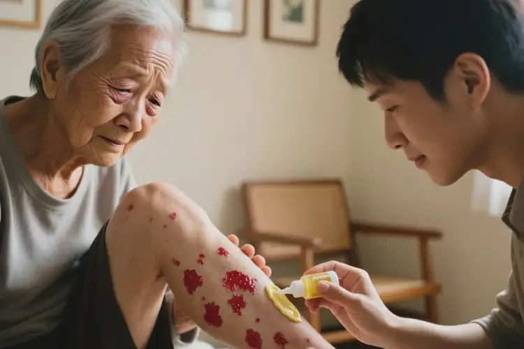 高龄老人小腿容易起湿疹能彻底自愈吗(图2)