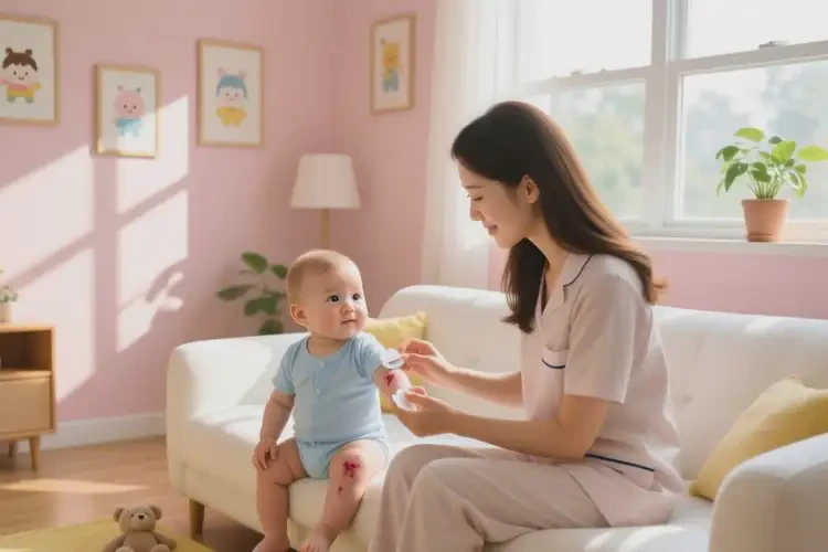 宝宝手臂上经常起湿疹能治好吗(图1)