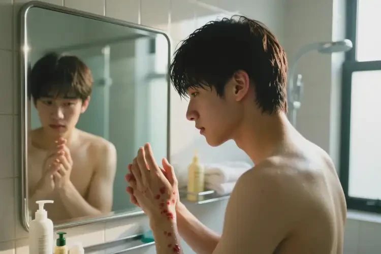 男生手上容易长湿疹可不可以彻底自愈(图2)