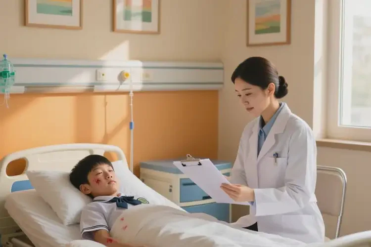 中学生脸上出湿疹可以治好吗(图1)