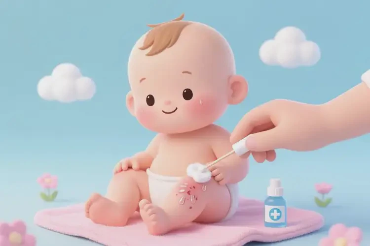 宝宝大腿容易长湿疹能治好吗(图4)