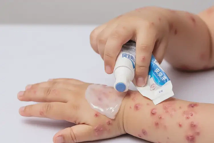 小儿手上偶尔长湿疹可以治好吗(图3)