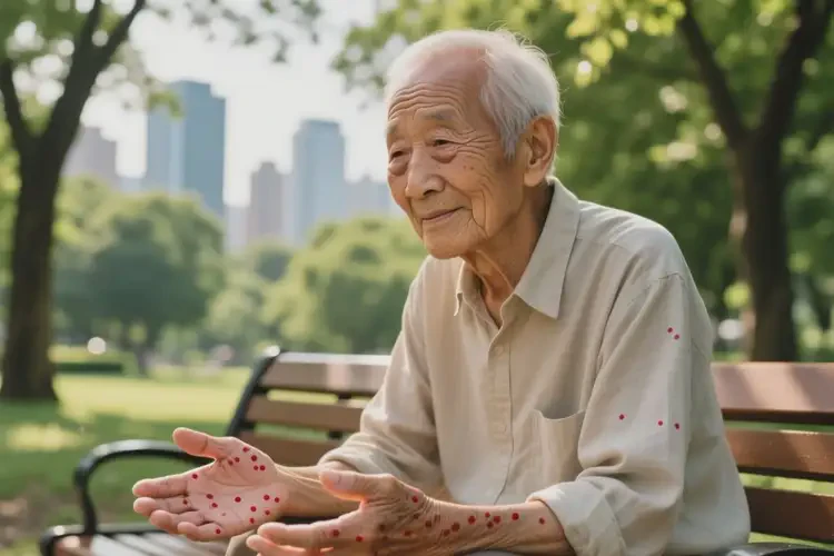 老人手上长湿疹能彻底自愈吗(图4)