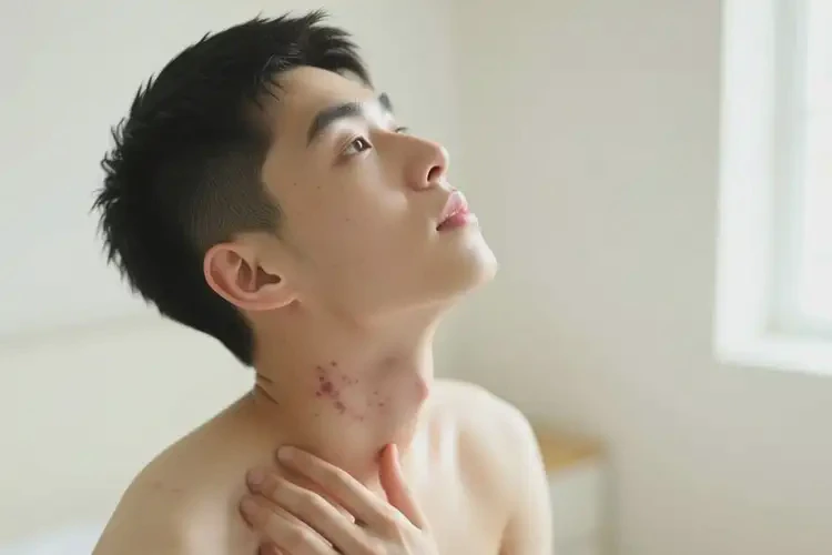 青年人脖子经常起湿疹可以治好吗(图4)