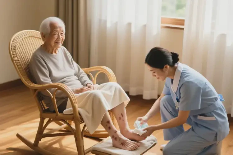 高龄老人脚上有湿疹可以治好吗(图4)