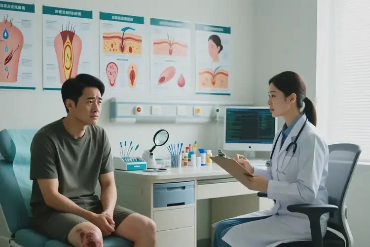 男人小腿出现湿疹可以治好吗(图4)