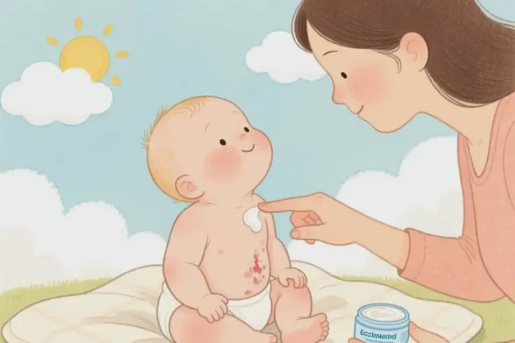 宝宝脖子经常长湿疹能治好吗(图3)