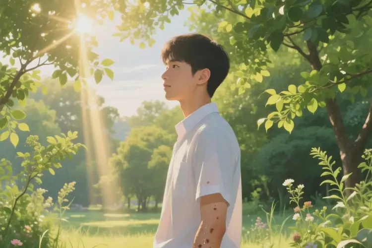 大学生手臂偶尔长湿疹不管它会自己自愈吗(图1)