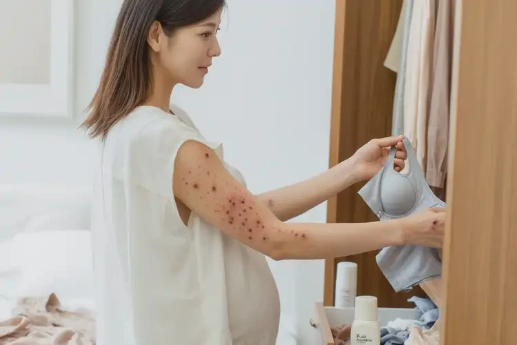 哺乳期妈妈手臂上容易长湿疹可以治好吗(图1)