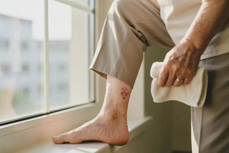 高龄老人脚上偶尔起湿疹可以治好吗(图3)