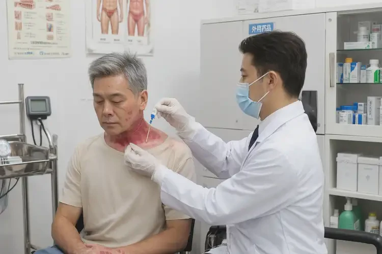 男人脖子出现湿疹可以治好吗(图3)