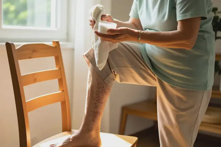 高龄老人小腿上容易起湿疹可以治好吗(图3)