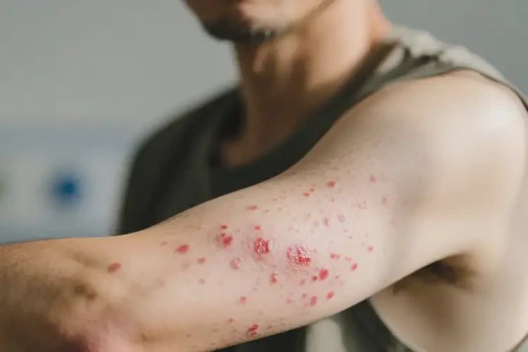 男性身上偶尔长湿疹可以治好吗(图4)