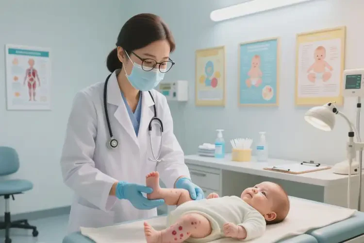 婴儿小腿上出湿疹能治好吗(图2)