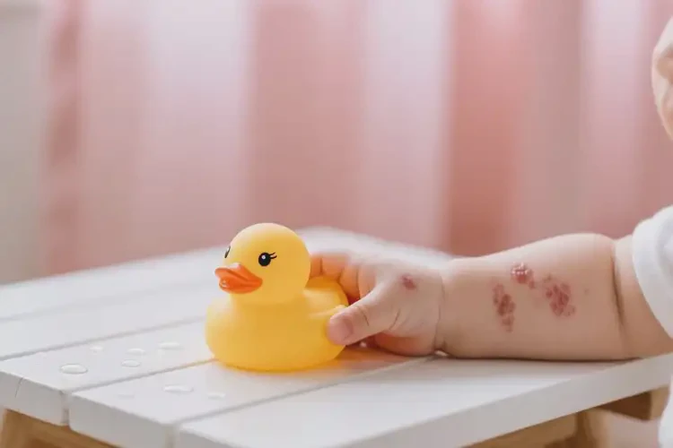 婴儿手上有湿疹能治好吗(图1)