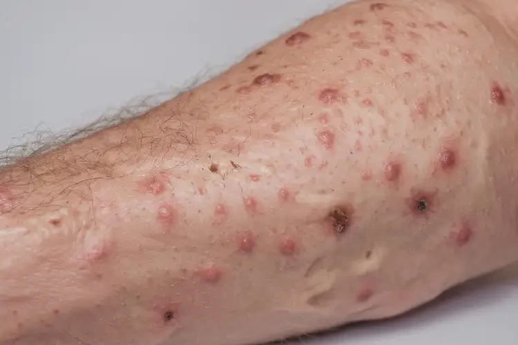 老年人四肢偶尔起湿疹可以治好吗(图3)