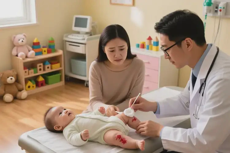 婴幼儿大腿上有湿疹能治好吗(图3)