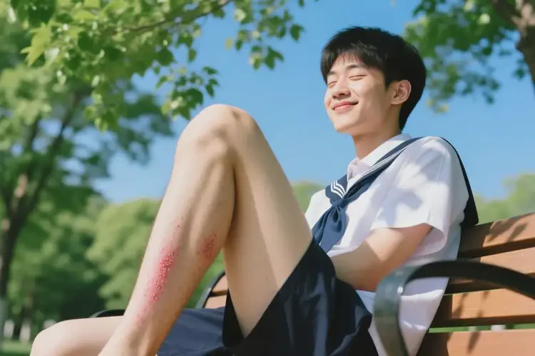 大学生大腿上容易起湿疹不管它会自己自愈吗(图3)