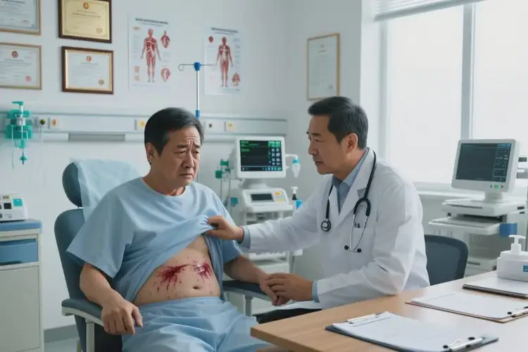 男性肚子上长湿疹可以治好吗(图3)