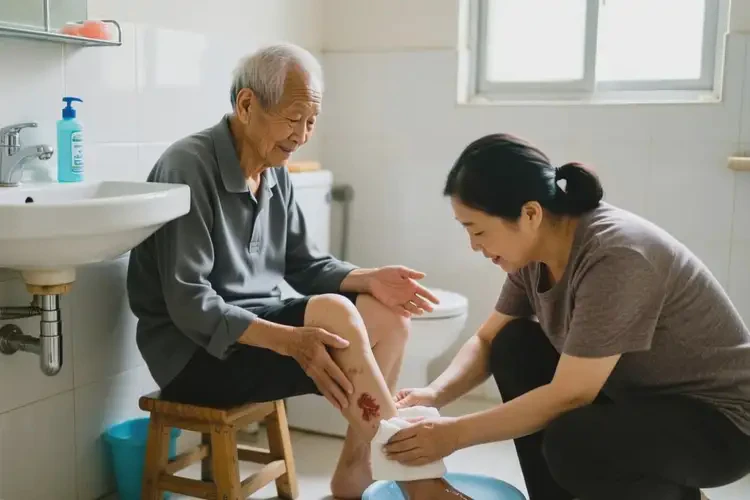 高龄老人小腿容易起湿疹可以治好吗(图2)