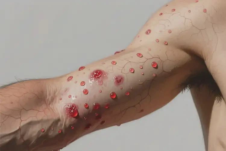 男性手臂上长湿疹可不可以彻底自愈(图2)