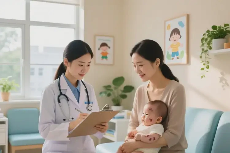 婴儿面部经常长湿疹能治好吗(图3)