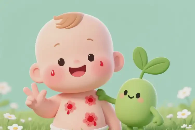 宝宝脖子出现湿疹能治好吗(图2)