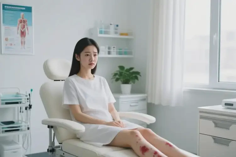 女人小腿有湿疹可以治好吗(图3)