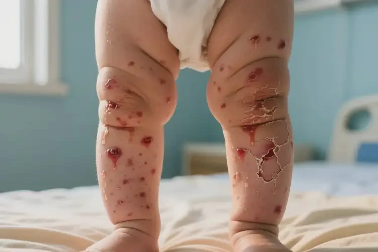 婴儿大腿上起湿疹能治好吗(图3)