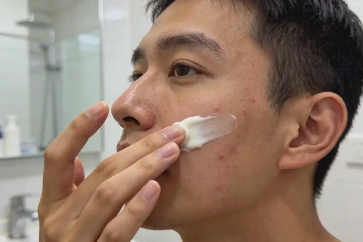 男人面部偶尔长湿疹可以治好吗(图4)