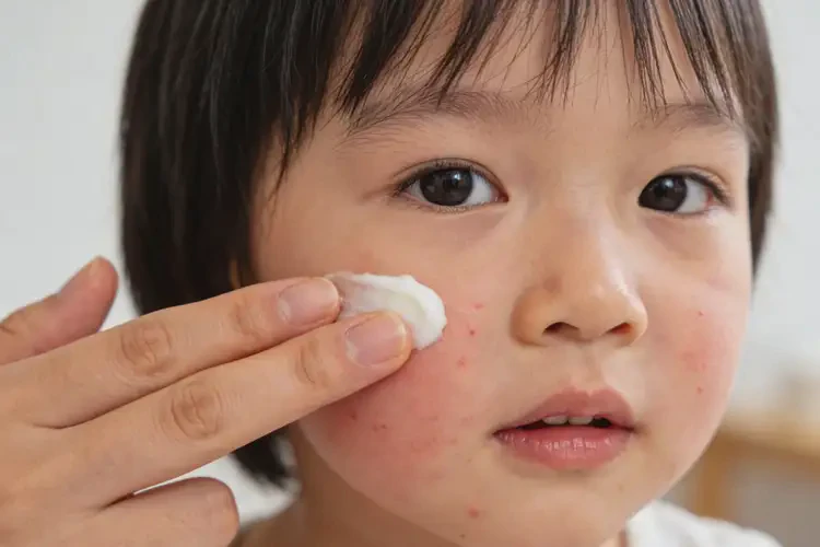 少儿面部偶尔起湿疹可以彻底自愈吗(图4)