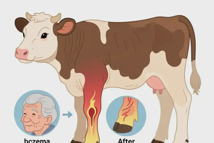 老年人小腿上容易起湿疹可以治好吗(图1)