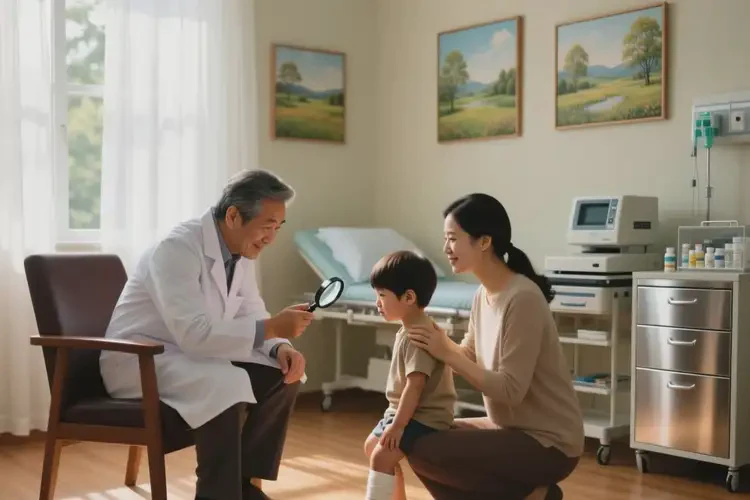 宝宝小腿出现湿疹能治好吗(图2)